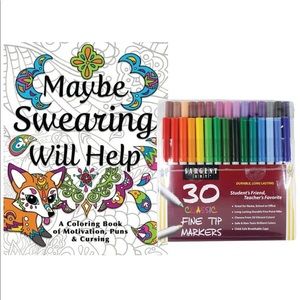 Adult coloring book